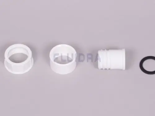 Raccordo completo di ghiera per tubo spiralato - immagine 3