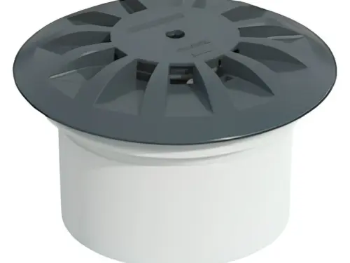 BOCCHETTA MANDATA DI FONDO ASTRAL POOL IN ABS BIANCO PER PVC LINER - immagine 3