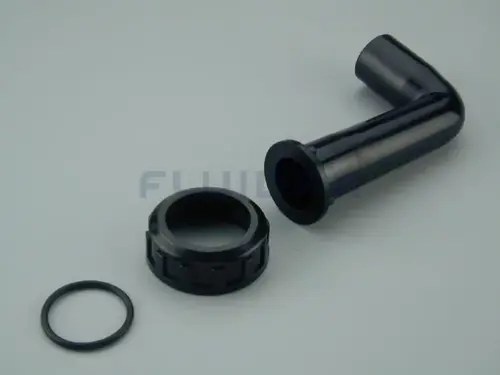 Raccordo a gomito nero per valvola selettrice 1 1/2" AstralPool - immagine 1