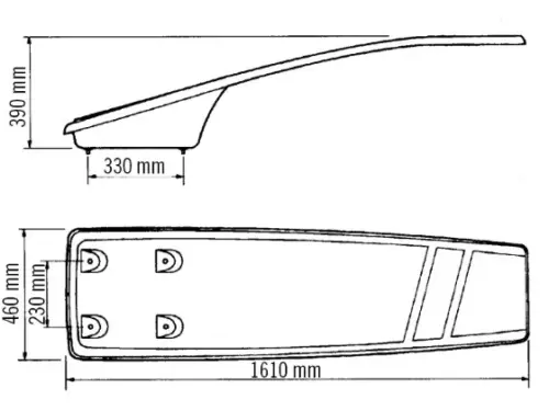 TRAMPOLINO MODELLO DYNAMIC ASTRAL POOL BIANCO - immagine 3