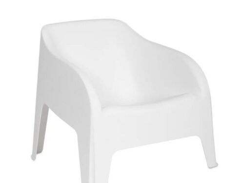 POLTRONA MINERVA DA ESTERNO BIANCA - immagine 1